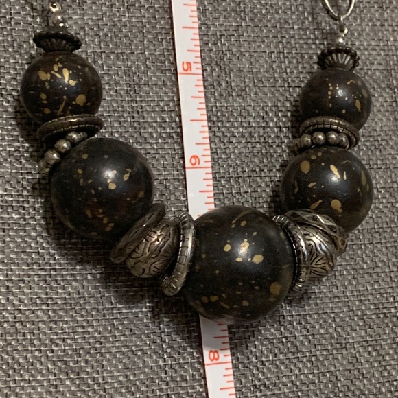 🐞2 for 30🐞 Funky One of A Kind Metal Necklace - Picture 3 of 3